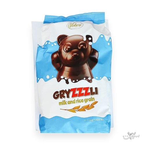 شکلات شیری با طعم شیر gryzzzli
