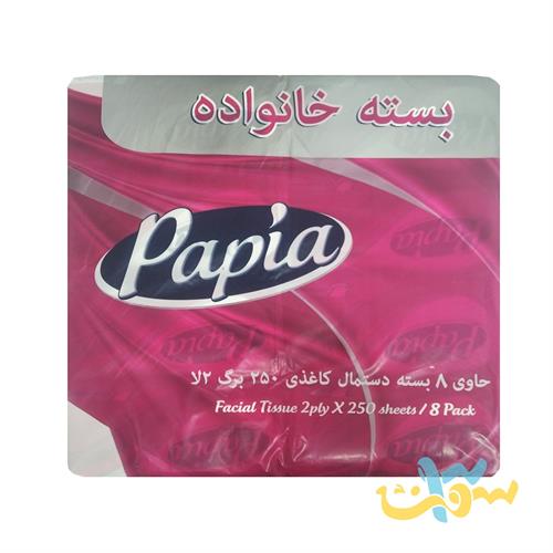 دستمال کاغذی دولایه 250برگ